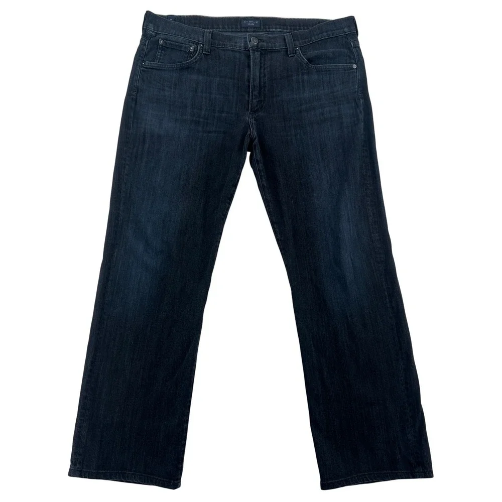 Citizens of Humanity Sid Jeans Straight Leg Stretch Denim Classic Men Size 36X29